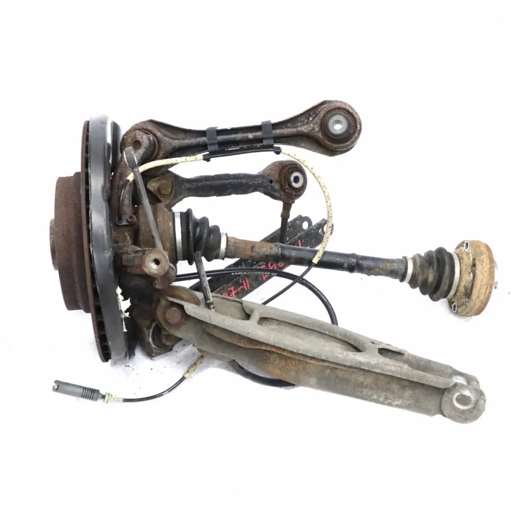 Asse posteriore sinistro Sospensione Disco Freno per BMW E90 E91 E92 325d 330d 335d con numero di parte 6774807 BMW E90 E91 E92 325d 330d 335d Asse posteriore sinistro Sospensione Disco Freno - SKU 6774807-11 - Numero di parte 6774807