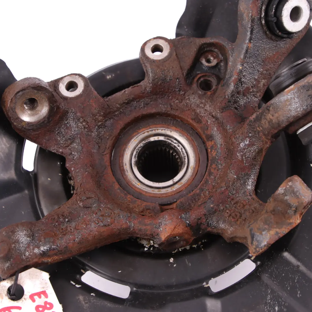 BMW E82 E88 Wheel Carrier Hub Rear Left N/S Suspension Flange 123d 135i - SKU 6774807-1 - Part number 6774807