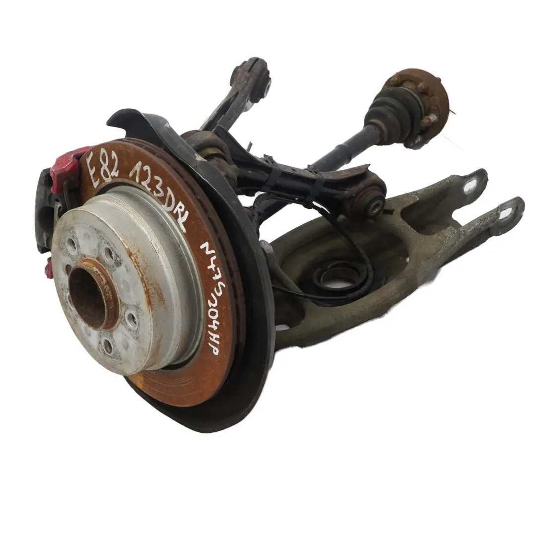 N47S Trasero Izquierdo Suspension Bujes Pata Freno Pinza Disco para BMW E88 123d con número de pieza 6774807 BMW E88 123d N47S Trasero Izquierdo Suspension Bujes Pata Freno Pinza Disco - SKU 6774807-25 - Número de pieza 6774807