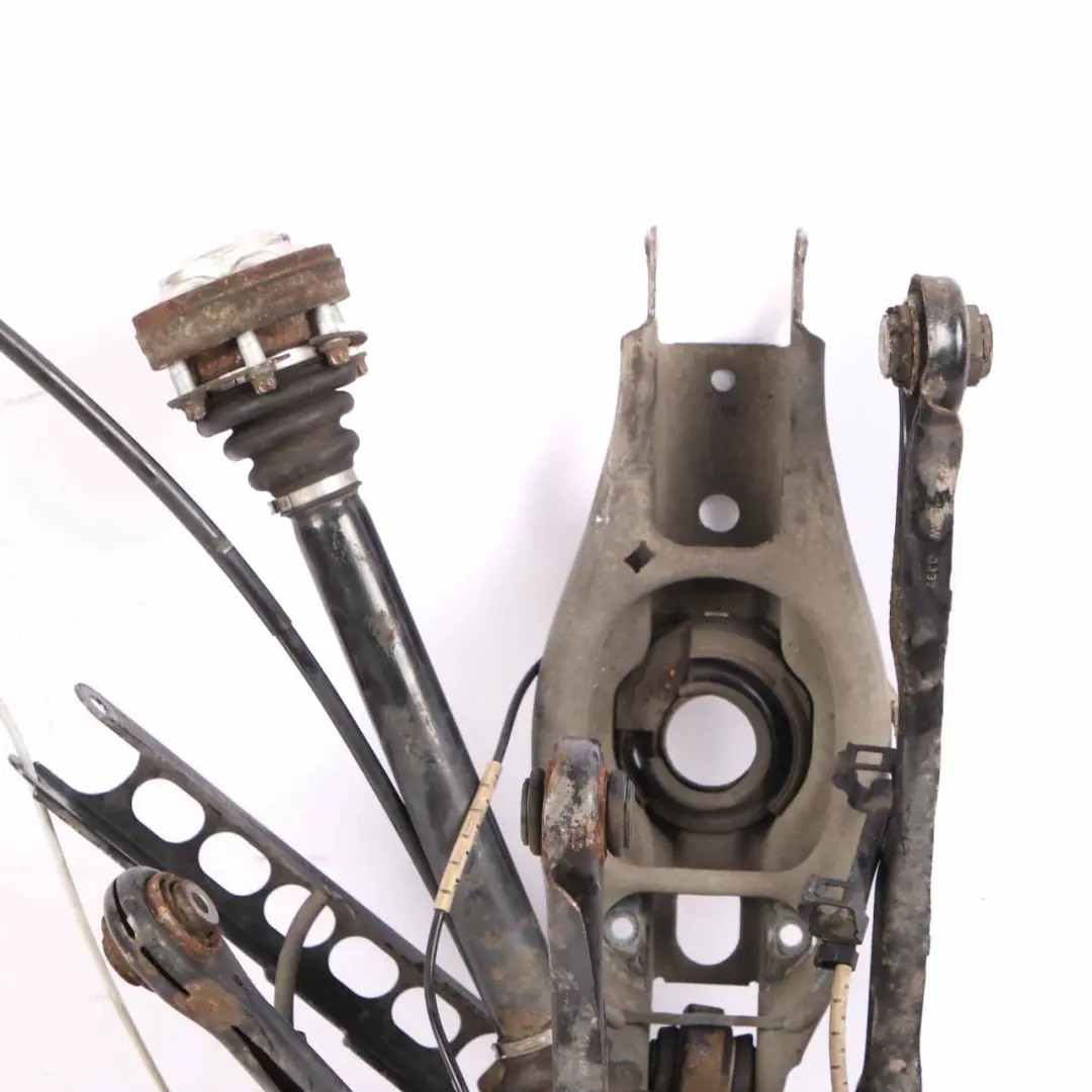 BMW E90 335i N54 Rear Left N/S Wheel Hub Suspension Leg Axle Brake Disc Caliper - SKU 6774807-26 - Part number 6774807