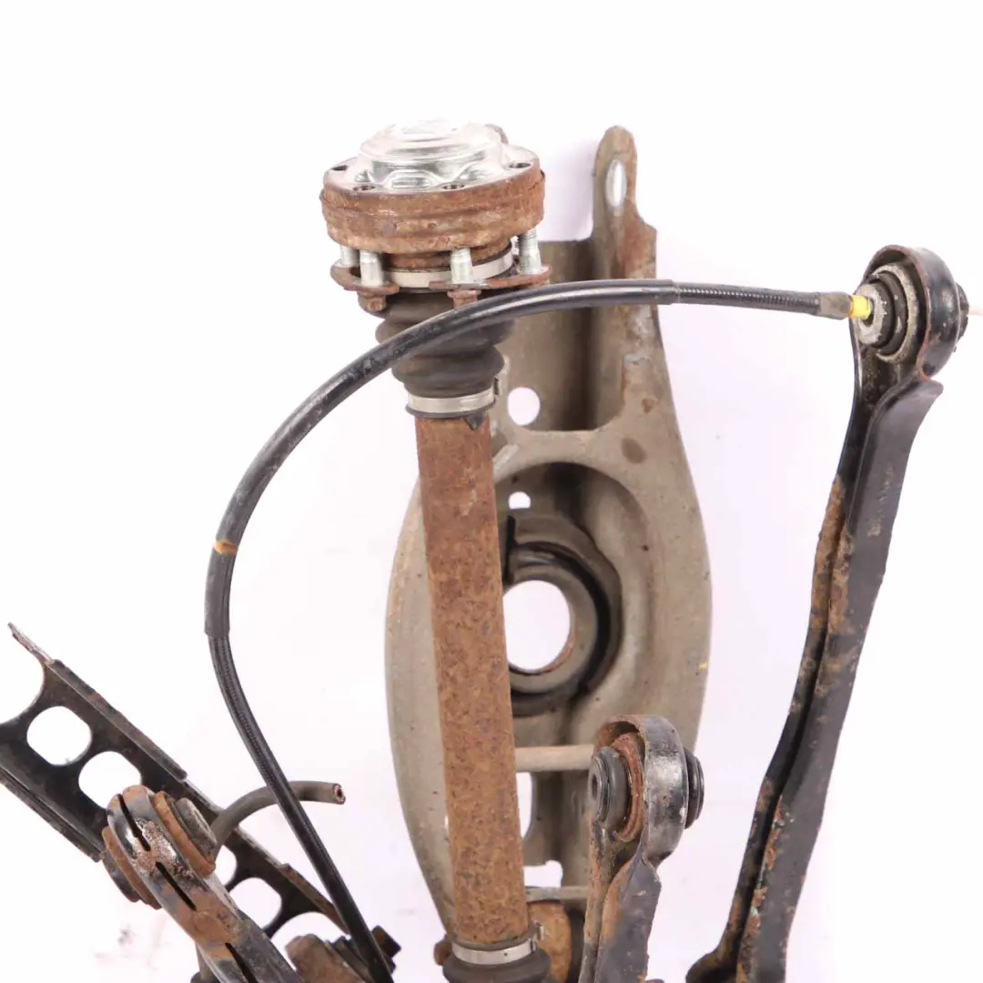 N54 Rear Left N/S Suspension Leg Axle Brake Caliper Wheel Hub to BMW E92 335i with Part number 6774807 BMW E92 335i N54 Rear Left N/S Suspension Leg Axle Brake Caliper Wheel Hub - SKU 6774807-29 - Part number 6774807