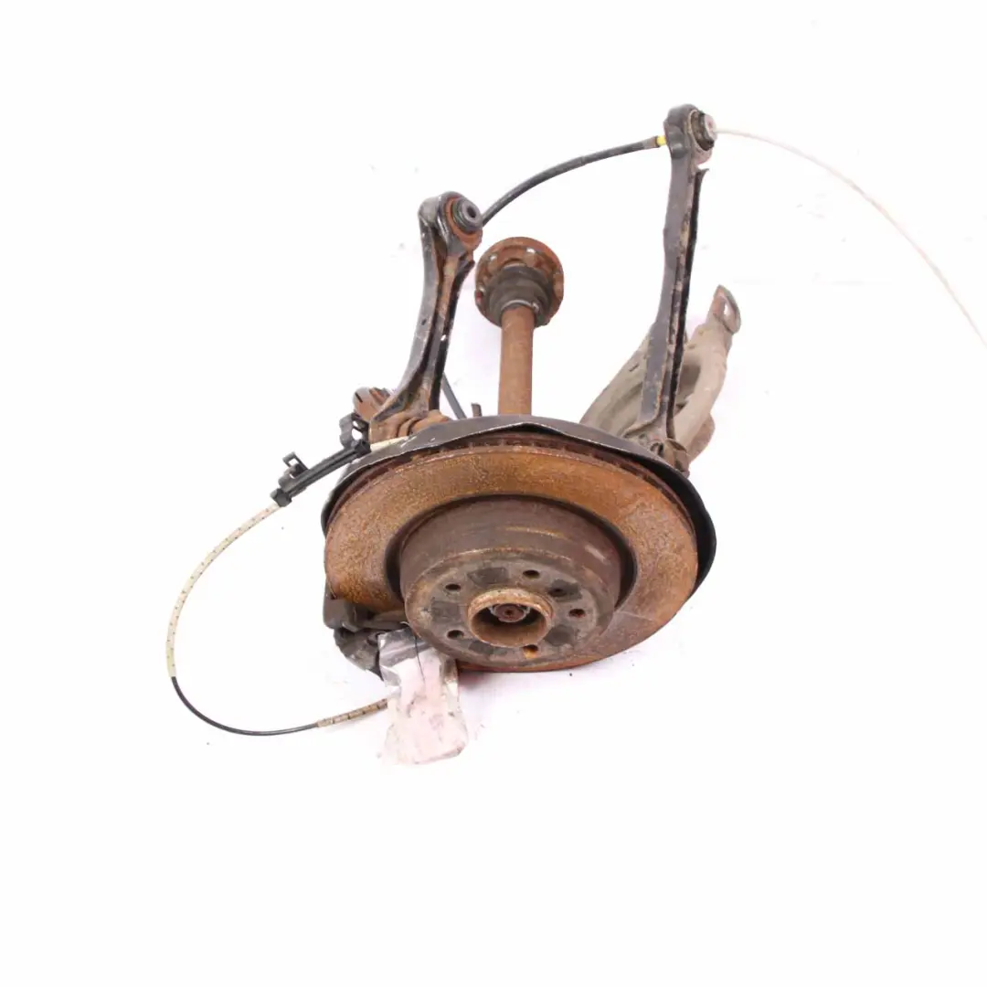 BMW E92 335i N54 Rear Left N/S Suspension Leg Axle Brake Caliper Wheel Hub - SKU 6774807-29 - Part number 6774807