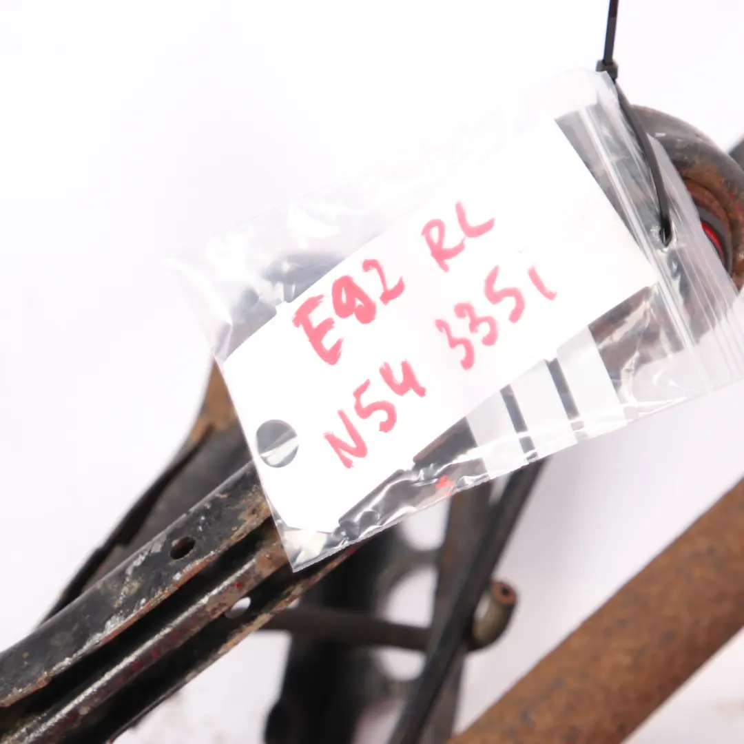 N54 Rear Left N/S Suspension Leg Axle Brake Caliper Wheel Hub to BMW E92 335i with Part number 6774807 BMW E92 335i N54 Rear Left N/S Suspension Leg Axle Brake Caliper Wheel Hub - SKU 6774807-29 - Part number 6774807