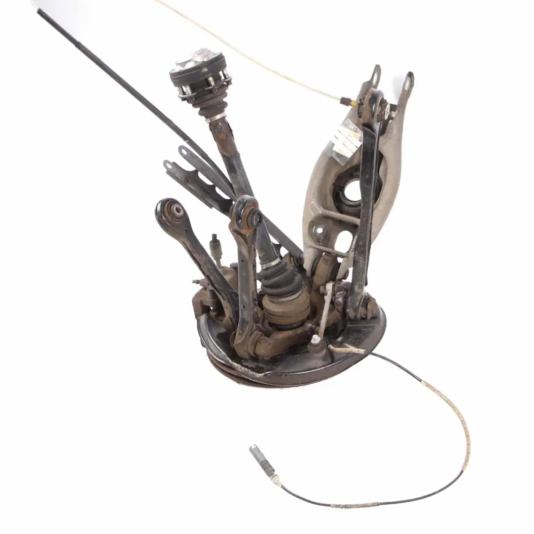 N52 Rear Left N/S Suspension Leg Axle Brake Caliper Disc Wheel Hub to BMW E90 330i with Part number 6774807 BMW E90 330i N52 Rear Left N/S Suspension Leg Axle Brake Caliper Disc Wheel Hub - SKU 6774807-31 - Part number 6774807