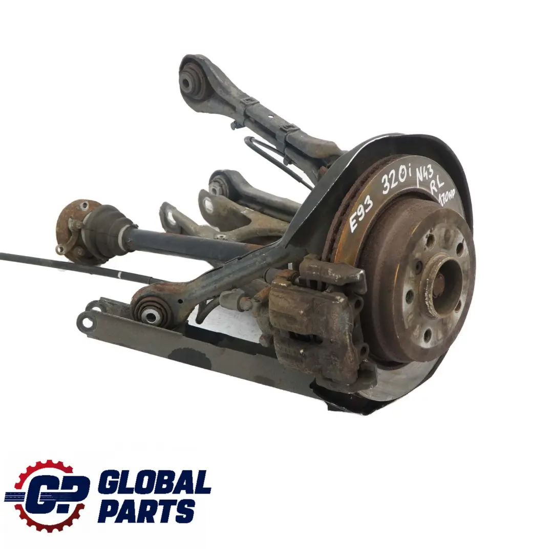  £BMW E93 320i N43 Posteriore Sinistra Assale Gamba Sospensione Disco Freno Mozzo - SKU 6774807-3 - Numero di parte 6774807