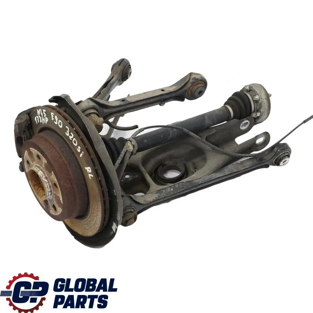 320si N45 Schwenklager Radträger Bremssattel Set Hinten Links für BMW 3 er E90 mit Teilenummer 6774807 BMW 3 er E90 320si N45 Schwenklager Radträger Bremssattel Set Hinten Links - SKU 6774807-7 - Teilenummer 6774807