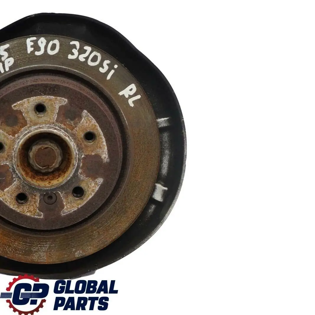 320si N45 trasera izquierda Suspension Pierna Eje Freno Hub para BMW E90 con número de pieza 6774807 BMW E90 320si N45 trasera izquierda Suspension Pierna Eje Freno Hub - SKU 6774807-7 - Número de pieza 6774807