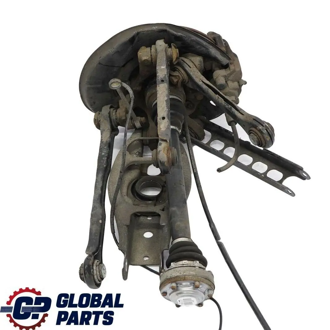 320si N45 trasera izquierda Suspension Pierna Eje Freno Hub para BMW E90 con número de pieza 6774807 BMW E90 320si N45 trasera izquierda Suspension Pierna Eje Freno Hub - SKU 6774807-7 - Número de pieza 6774807