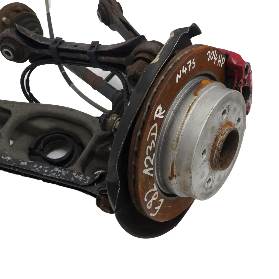 BMW E88 Cabrio 123d N47S Suspension Arriere Droite Hub Leg Brake Caliper Disc - SKU 6774808-24 - Numéro de pièce 6774808