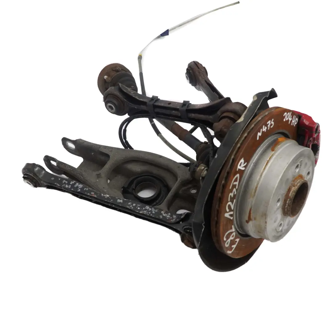 BMW E88 Cabrio 123d N47S Suspension Arriere Droite Hub Leg Brake Caliper Disc - SKU 6774808-24 - Numéro de pièce 6774808