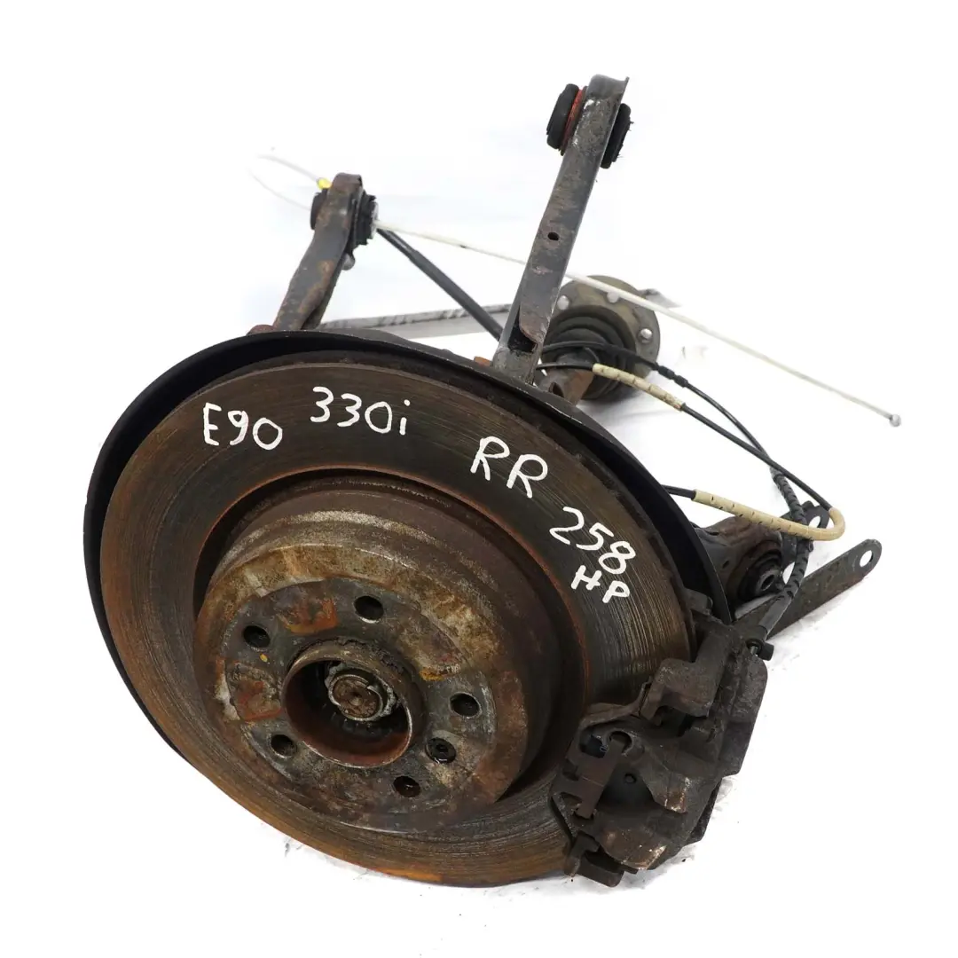  £BMW E90 330i N52 Rear Right O/S Axle Suspension Leg Wheel Hub Brake Disc - SKU 6774808-25 - Part number 6774808