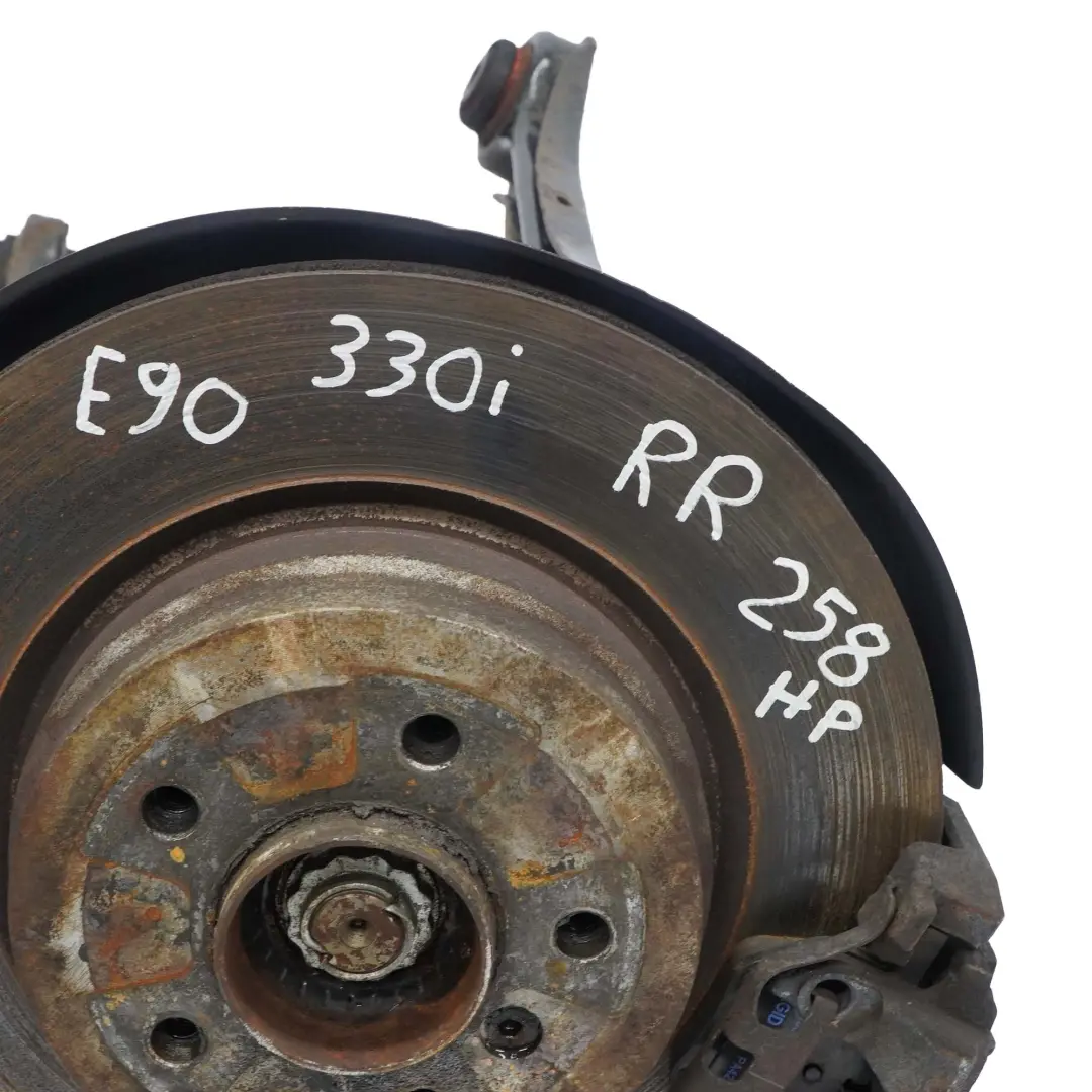  £BMW E90 330i N52 Rear Right O/S Axle Suspension Leg Wheel Hub Brake Disc - SKU 6774808-25 - Part number 6774808