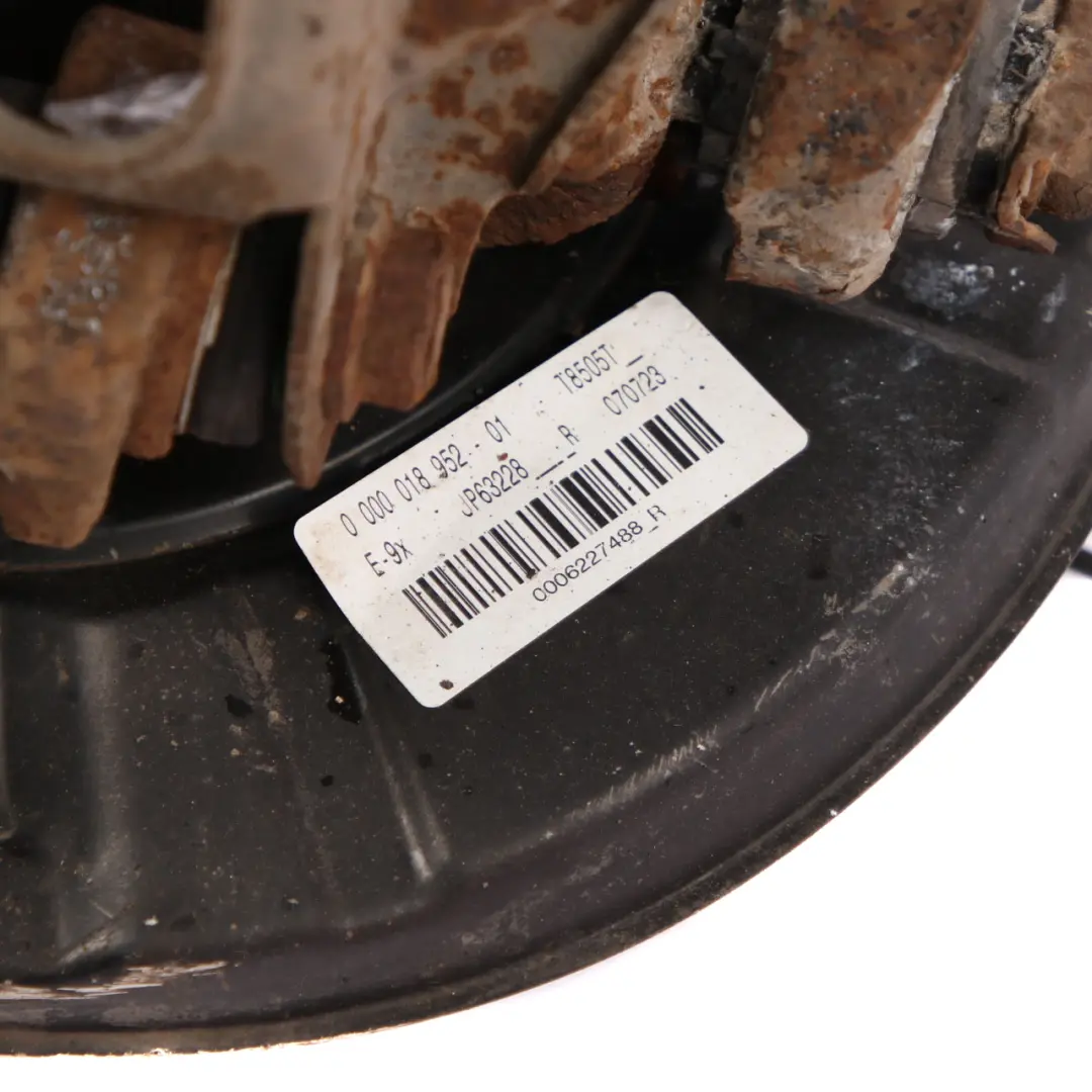 BMW E92 330i N52N Rear Right O/S Axle Suspension Leg Wheel Hub Brake Disc - SKU 6774808-27 - Part number 6774808