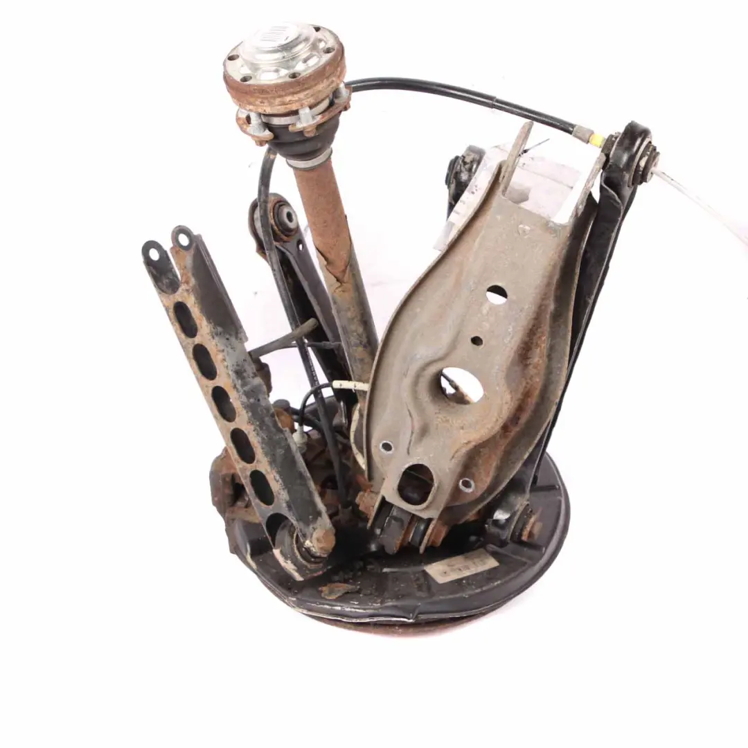 N54 Rear Right O/S Suspension Leg Axle Brake Hub to BMW E92 Coupe 335i with Part number 6774808 BMW E92 Coupe 335i N54 Rear Right O/S Suspension Leg Axle Brake Hub - SKU 6774808-29 - Part number 6774808