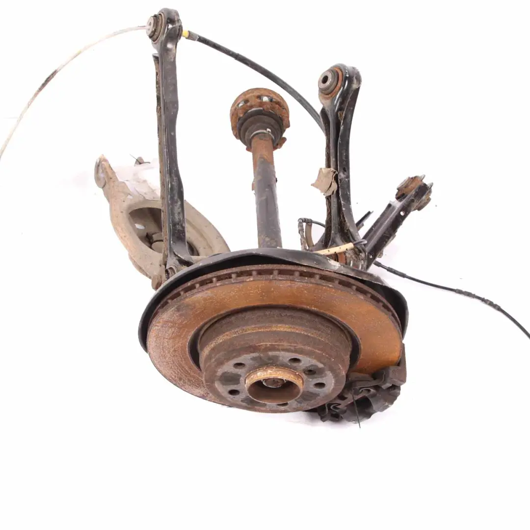 N54 Rear Right O/S Suspension Leg Axle Brake Hub to BMW E92 Coupe 335i with Part number 6774808 BMW E92 Coupe 335i N54 Rear Right O/S Suspension Leg Axle Brake Hub - SKU 6774808-29 - Part number 6774808