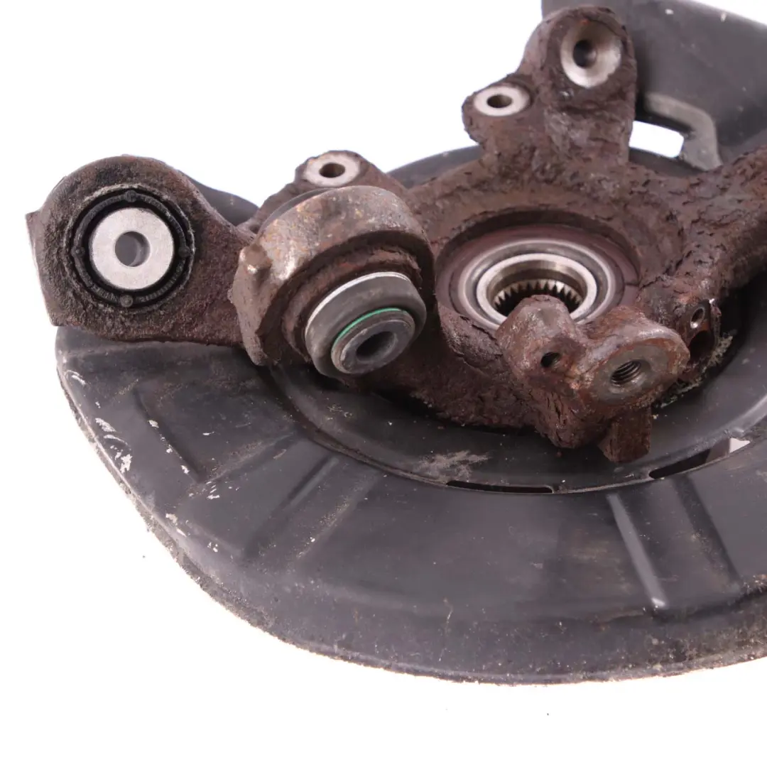 Soporte de rueda trasera derecha brida suspensión para BMW E82 E88 123d 135i con número de pieza 6774808 BMW E82 E88 123d 135i Soporte de rueda trasera derecha brida suspensión - SKU 6774808-2 - Número de pieza 6774808