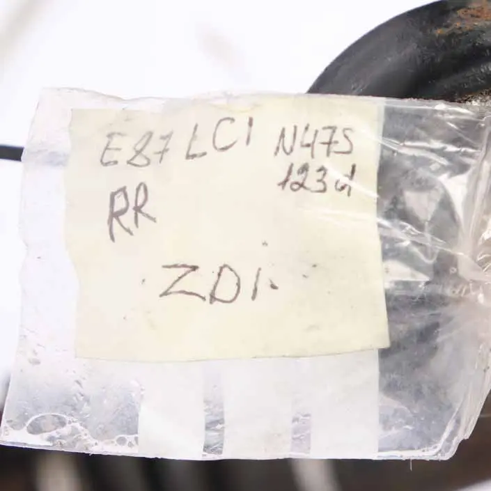 N47S Rear Right O/S Wheel Hub Suspension Leg Brake Disc to BMW E81 E87 LCI 123d with Part number 7561784 BMW E81 E87 LCI 123d N47S Rear Right O/S Wheel Hub Suspension Leg Brake Disc - SKU 6774808-31 - Part number 7561784