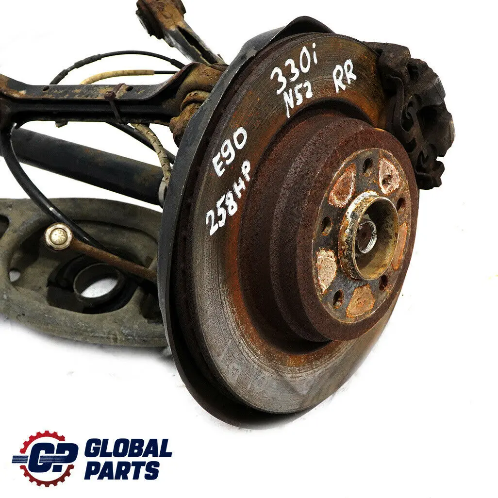 BMW E90 330i N52 trasera derecha del eje De suspension del disco De freno Hub - SKU 6774808-3 - Número de pieza 6774808