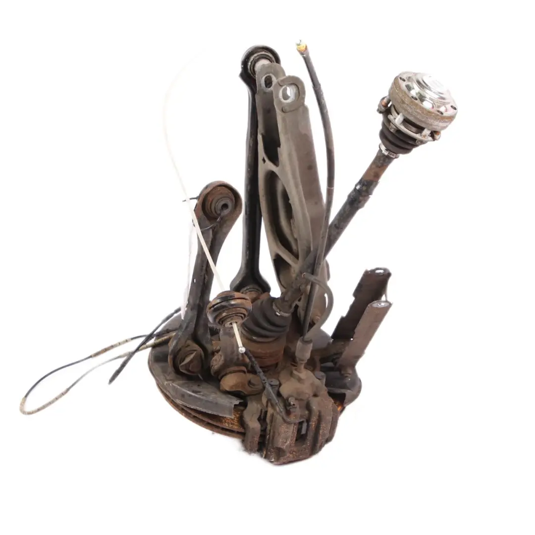 M57N2 posteriore destra asse gamba sospensione freno disco ruota per BMW E90 325d con numero di parte 6774808 BMW E90 325d M57N2 posteriore destra asse gamba sospensione freno disco ruota - SKU 6774808-4 - Numero di parte 6774808