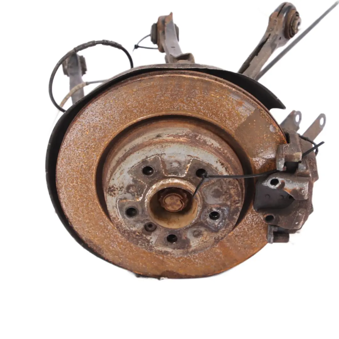 M57N2 posteriore destra asse gamba sospensione freno disco ruota per BMW E90 325d con numero di parte 6774808 BMW E90 325d M57N2 posteriore destra asse gamba sospensione freno disco ruota - SKU 6774808-4 - Numero di parte 6774808