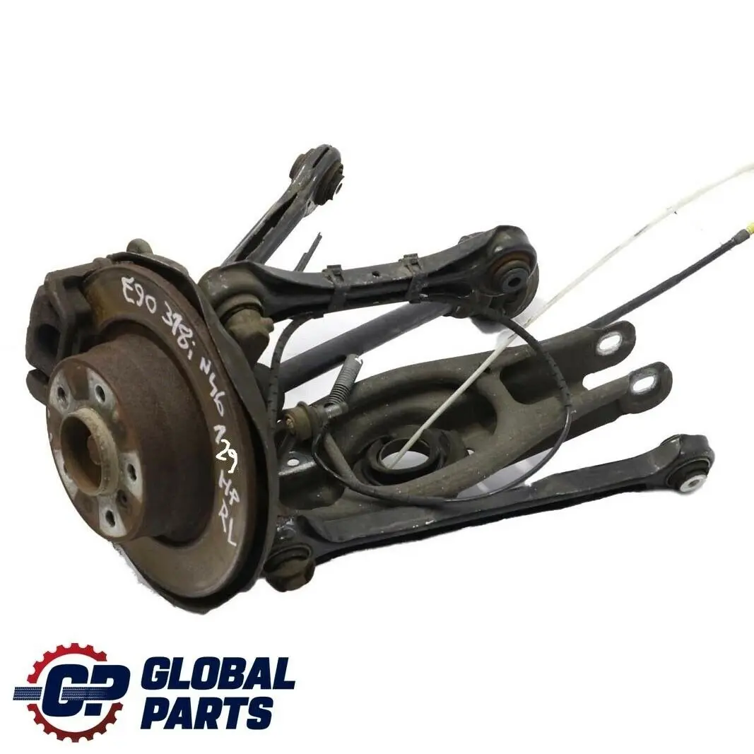 N46 Supporto Per Sospensione Con Disco Freno Posteriore Sinistro per BMW E90 318i con numero di parte 6774809 BMW E90 318i N46 Supporto Per Sospensione Con Disco Freno Posteriore Sinistro - SKU 6774809-21 - Numero di parte 6774809