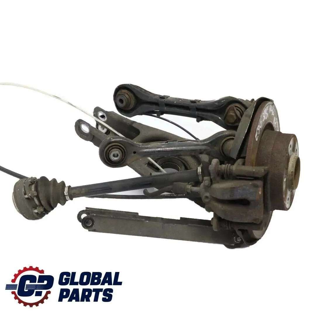 N46 Soporte Suspensión Patas Cubo Disco Freno Trasero Izquierdo para BMW E90 318I con número de pieza 6774809 BMW E90 318I N46 Soporte Suspensión Patas Cubo Disco Freno Trasero Izquierdo - SKU 6774809-21 - Número de pieza 6774809