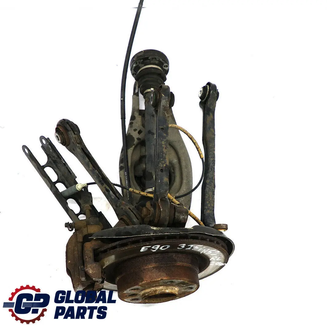 BMW E90 325i N52 Sospensione Posteriore Sinistra N/S Gamba Asse Freno Mozzo - SKU 6774809-33 - Numero di parte 6774809