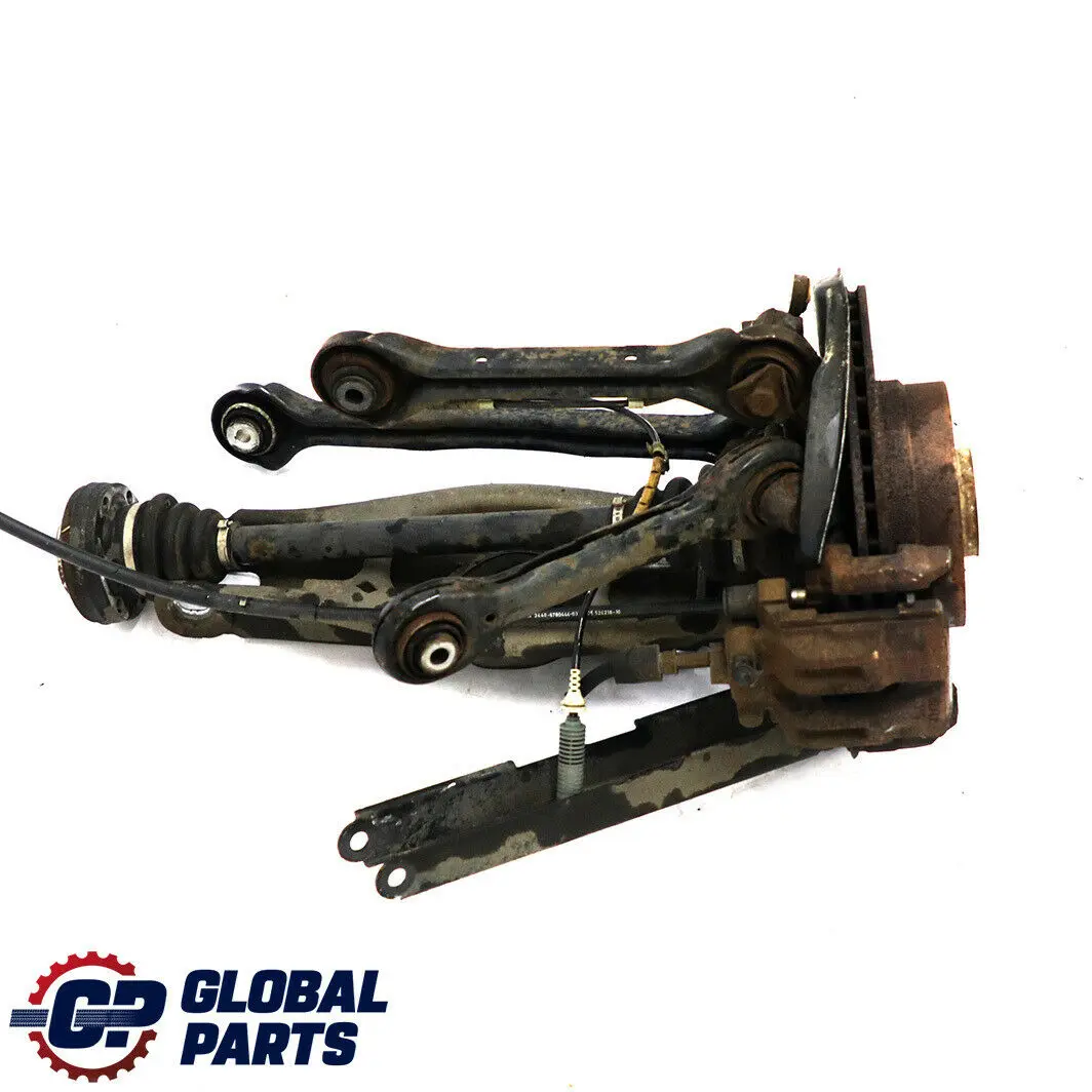 N52 Trasera Izquierda Suspensión Pierna Eje De Freno Hub para BMW E90 325i con número de pieza 6774809 BMW E90 325i N52 Trasera Izquierda Suspensión Pierna Eje De Freno Hub - SKU 6774809-33 - Número de pieza 6774809