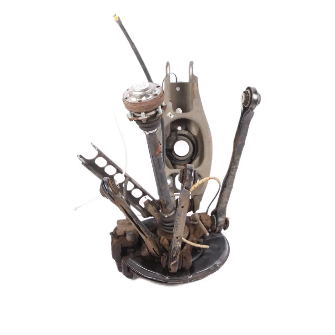 BMW E90 325i N52 Rear Left N/S Suspension Leg Axle Brake Wheel Hub - SKU 6774809-39 - Part number 6774809