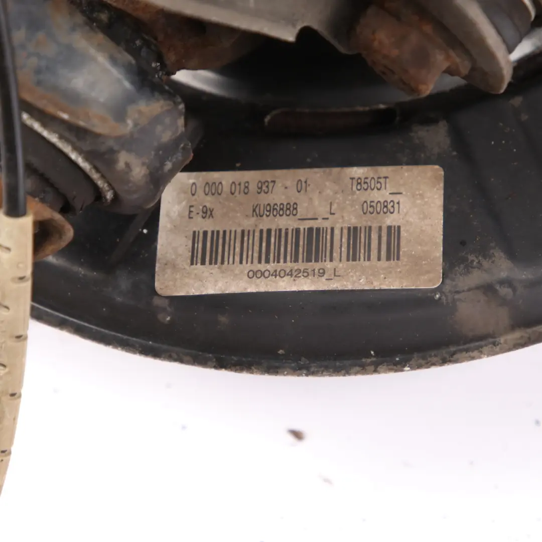 BMW E90 325i N52 Rear Left N/S Suspension Leg Axle Brake Wheel Hub - SKU 6774809-39 - Part number 6774809