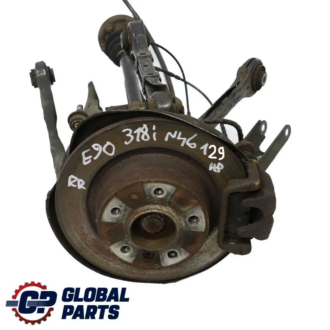 BMW E90 318i N46 Trasera Derecha Suspensión Cubo Portador Disco de Freno - SKU 6774810-18 - Número de pieza 6774810