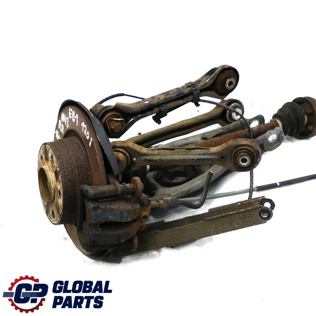 BMW 1 E81 E87 LCI 120i N43 Rear Right O/S Spring Strut Leg Brake Suspension Hub - SKU 6774810-21 - Part number 6774810