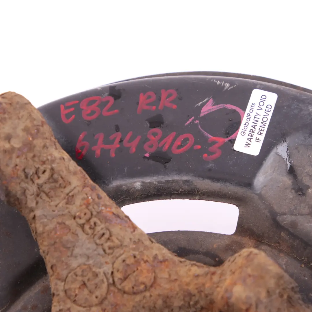 Rad Träger BMW E82 E88 Hinter Rad Aufhängung Antriebs Flansch Nabe Rechts für mit Teilenummer 6774810 Rad Träger BMW E82 E88 Hinter Rad Aufhängung Antriebs Flansch Nabe Rechts - SKU 6774810-3 - Teilenummer 6774810