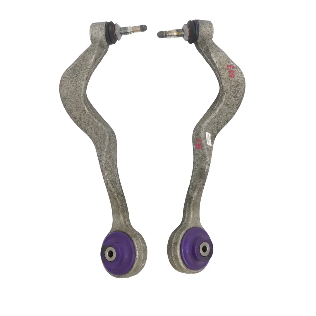 Delantero Izquierdo Derecho Tension Strut Wishbone Control Arm Set para BMW E60 E61 con número de pieza 6774826 BMW E60 E61 Delantero Izquierdo Derecho Tension Strut Wishbone Control Arm Set - SKU 6774826-1 - Número de pieza 6774826