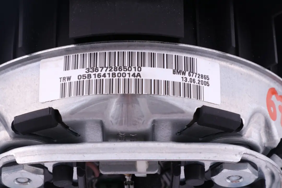 BMW 3 E90 E91 Steering Wheel Air Module Bag Driver's Side 6772865 - SKU 6774946-1 - Part number 6774946