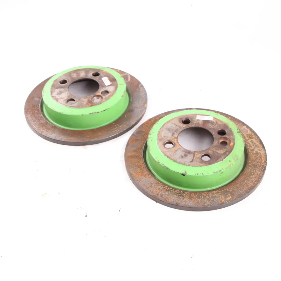 Brake Disc Set Mini R50 R53 R55 R56 Perforated Brake Disc Rear Wheel 259X10 to with Part number 6774987 Brake Disc Set Mini R50 R53 R55 R56 Perforated Brake Disc Rear Wheel 259X10 - SKU 6774987 - Part number 6774987