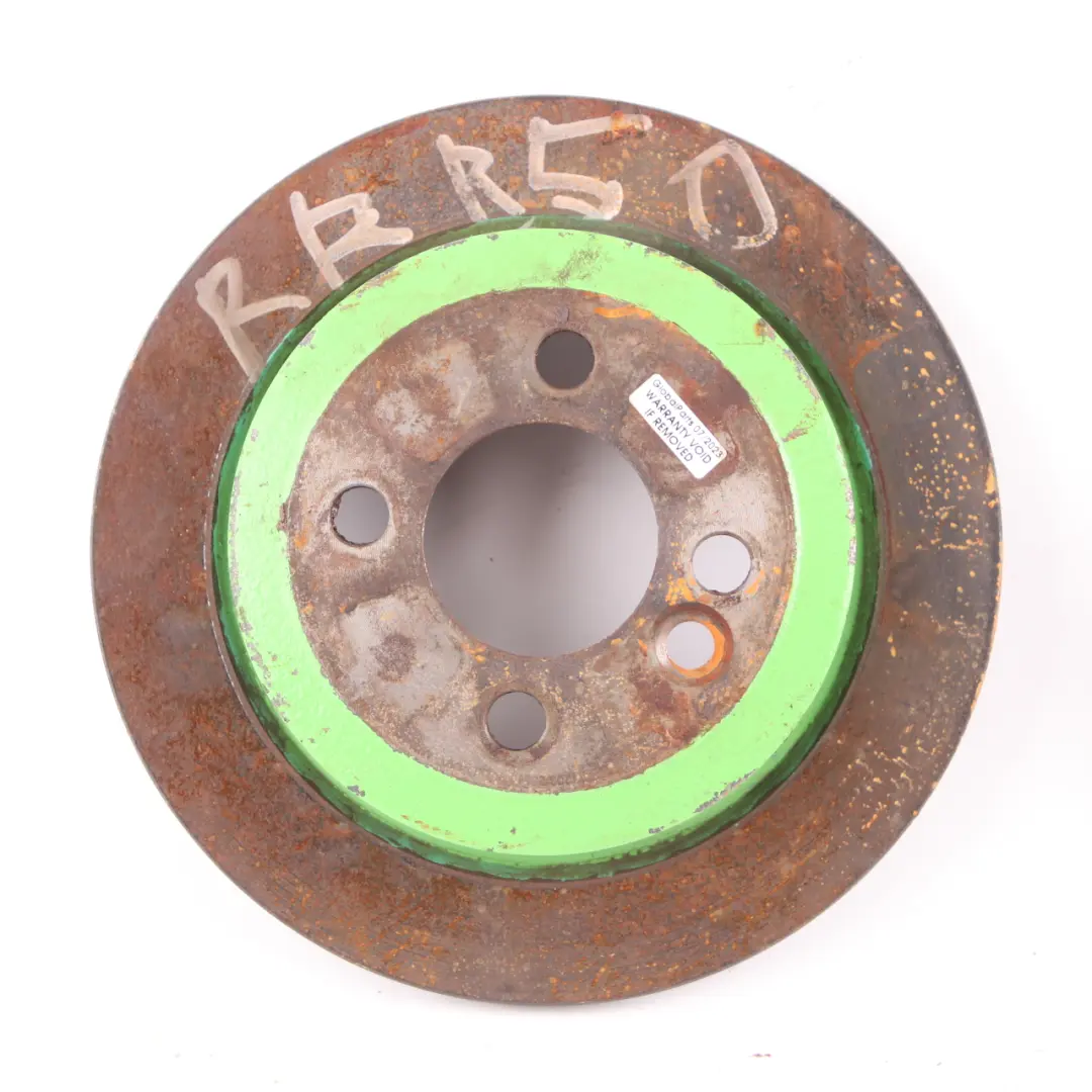 Brake Disc Set Mini R50 R53 R55 R56 Perforated Brake Disc Rear Wheel 259X10 to with Part number 6774987 Brake Disc Set Mini R50 R53 R55 R56 Perforated Brake Disc Rear Wheel 259X10 - SKU 6774987 - Part number 6774987