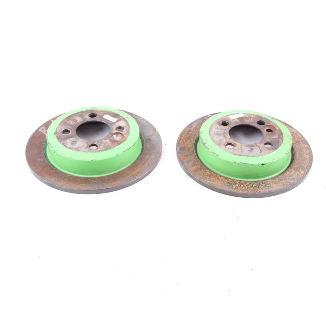 Brake Disc Set Mini R50 R53 R55 R56 Perforated Brake Disc Rear Wheel 259X10 to with Part number 6774987 Brake Disc Set Mini R50 R53 R55 R56 Perforated Brake Disc Rear Wheel 259X10 - SKU 6774987 - Part number 6774987