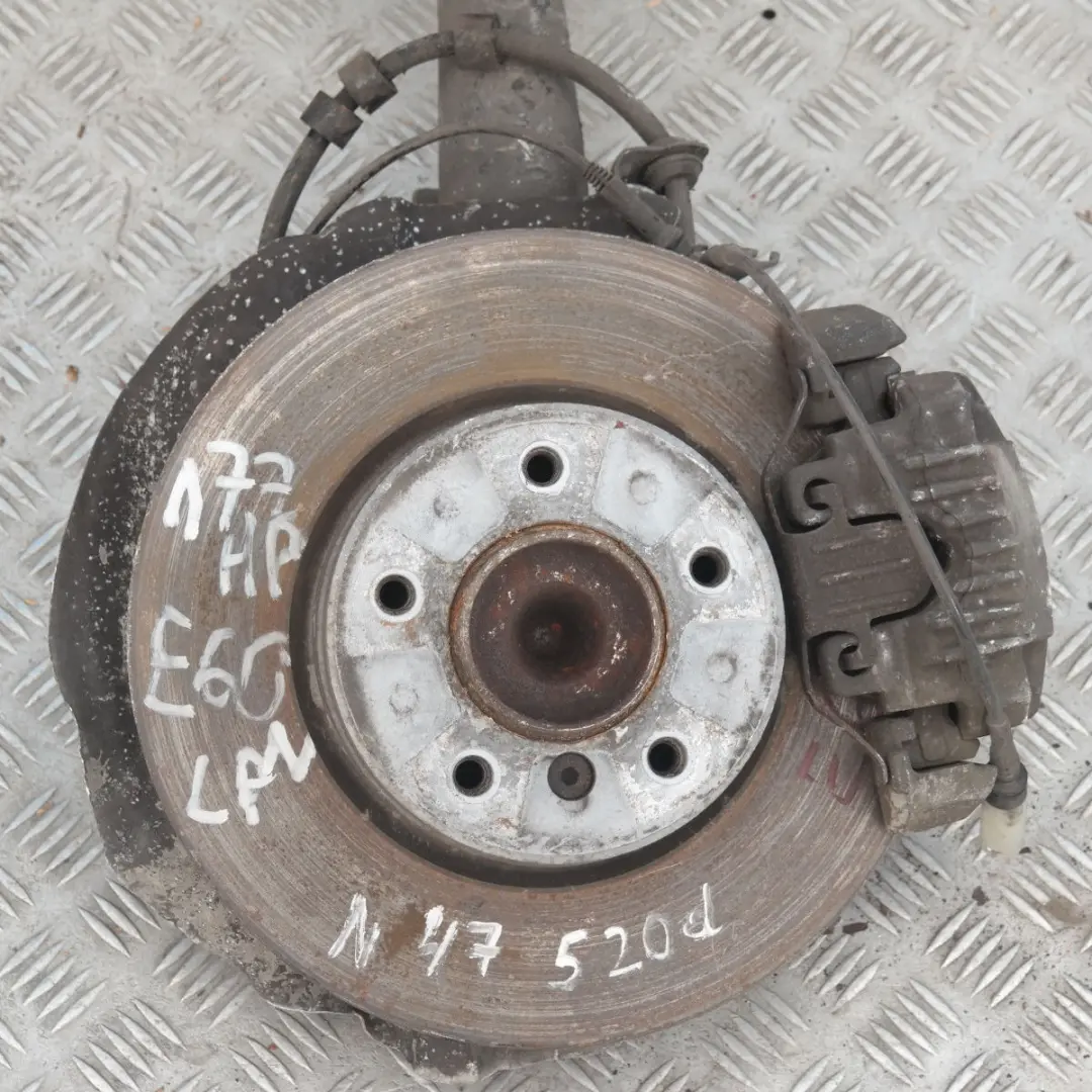 BMW E60 LCI 520D Zwrotnica Amortyzator Lewy Przód - SKU 6775055-1 - Numer Części 6775055