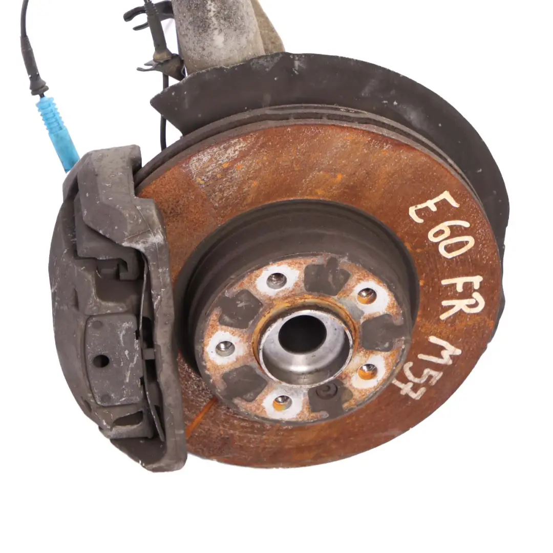 BMW 5 E60 LCI 525d M57N2 Front Right O/S Spring Brake Suspension Leg Hub - SKU 6775056-9 - Part number 6775056