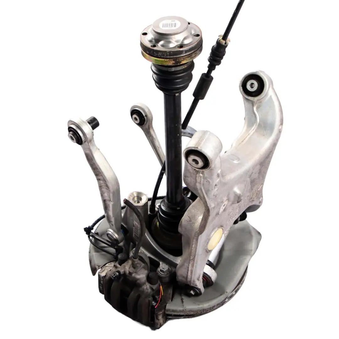 BMW E65 760i N73 Rear Left N/S Suspension Wheel Hub Leg Axle Brake Caliper Disc - SKU 6775079-1 - Part number 6775079