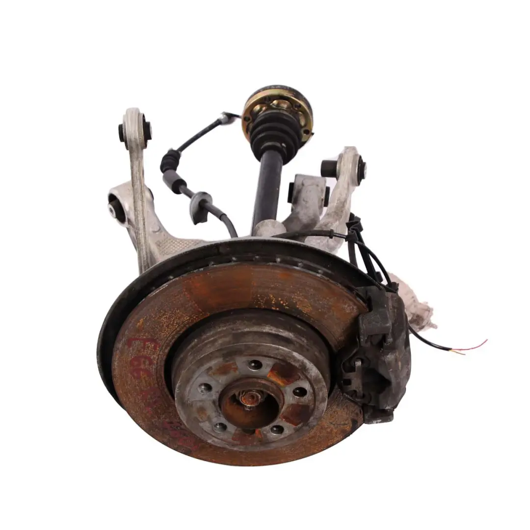 BMW E65 760i N73 Rear Left N/S Suspension Wheel Hub Leg Axle Brake Caliper Disc - SKU 6775079-1 - Part number 6775079