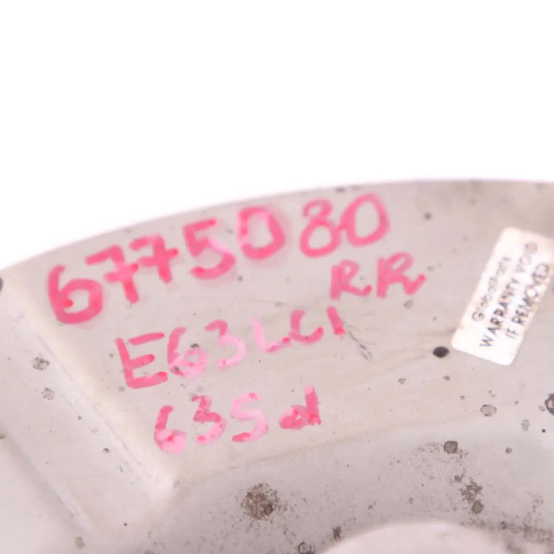 BMW E63 E64 E65 E66 Trasero Derecho O / S Eje Rueda Carrier - SKU 6775080 - Número de pieza 6775080