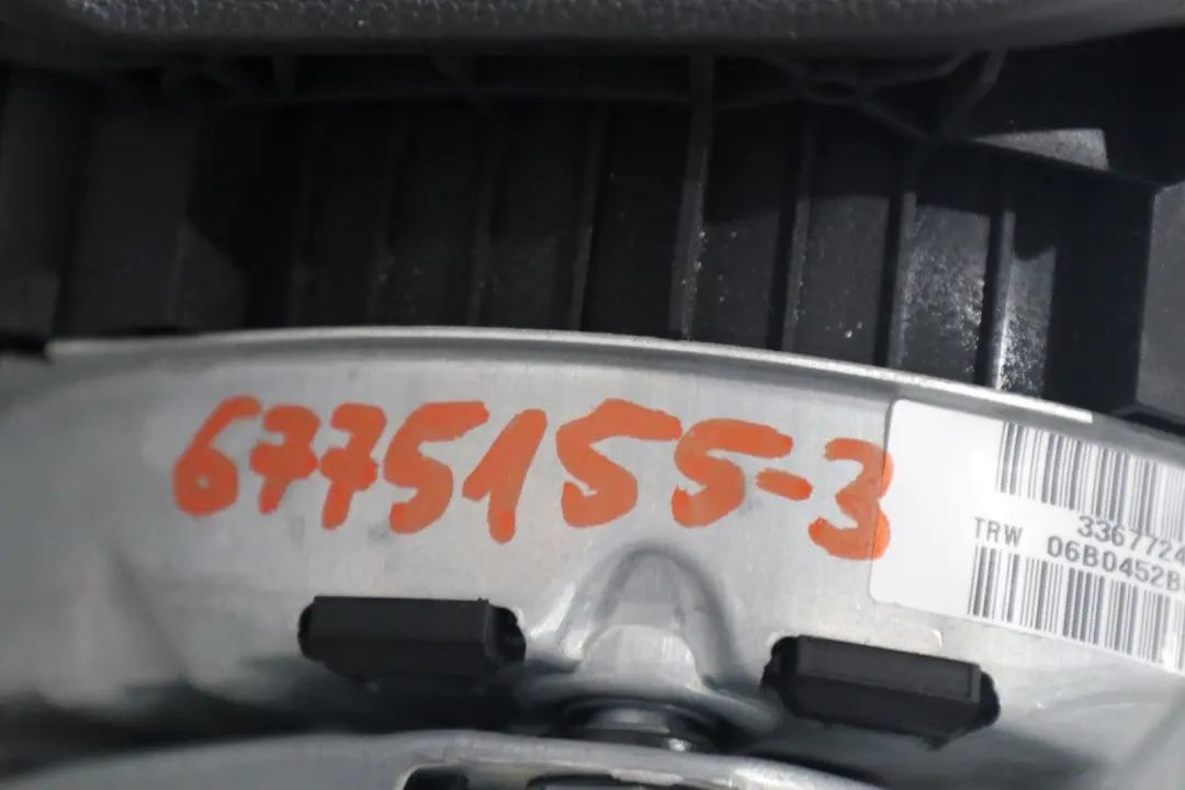 BMW 1 SERIES E81 E82 E87 E88 Steering Wheel Air Module Bag Driver's Side 6775155 - SKU 6775155-3 - Part number 6763080