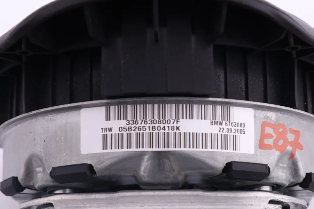 BMW 1 SERIES 8 E81 E82 E87 Steering Wheel Air Module Bag Driver's Side 6775155 - SKU 6775155-8 - Part number 32306775155