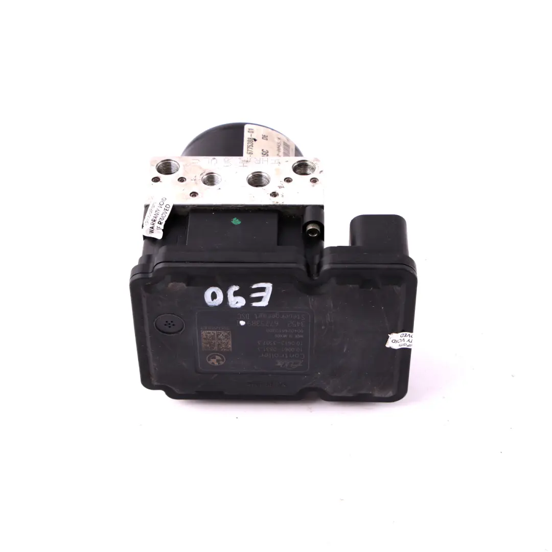 N52 M57N2 ABS Pompe Dsc Ensemble Hydro 6775389 pour BMW E87 E90 E91 à propos du numéro de pièce 6775388 BMW E87 E90 E91 N52 M57N2 ABS Pompe Dsc Ensemble Hydro 6775389 - SKU 6775388 - Numéro de pièce 6775388