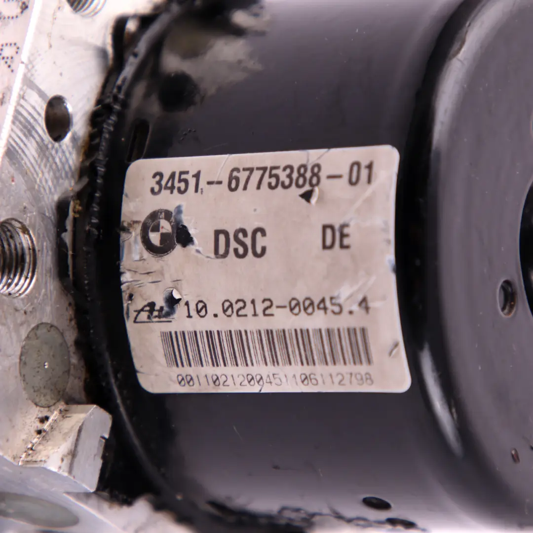 BMW E87 E90 E91 N52 M57N2 ABS Pompe Dsc Ensemble Hydro 6775389 - SKU 6775388 - Numéro de pièce 6775388