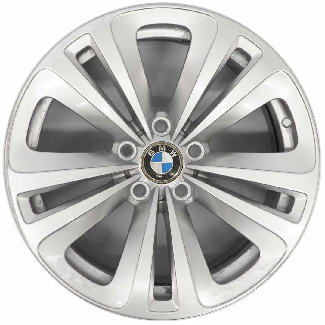 Wheel Rim BMW F01 F07 F12 Silver Alloy 18" Dual Spoke 234 8J ET:30 - SKU 6775403-3 - Part number 6775403