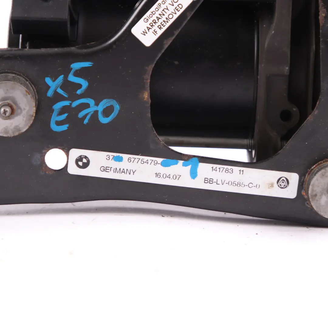 BMW X5 E70 Dispositif d'alimentation Moteur compresseur suspension - SKU 6775479-1 - Numéro de pièce 6775479