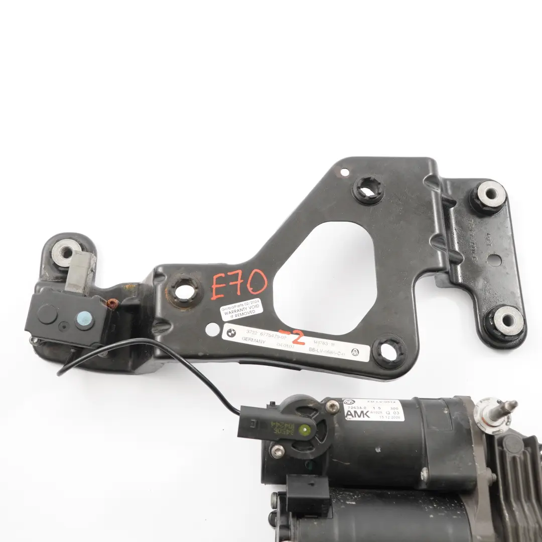 Dispositif d'alimentation Moteur compresseur suspension BMW X5 E70 - SKU 6775479-2 - Numéro de pièce 6775479